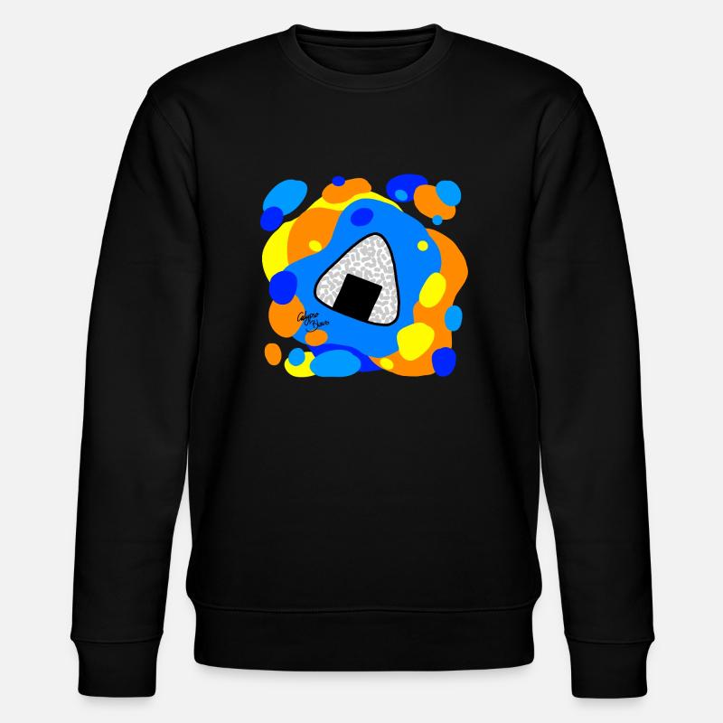 Onigiri - Calypso Blous - Stanley/Stella Unisex Bio-Sweatshirt CHANGER  - Schwarz