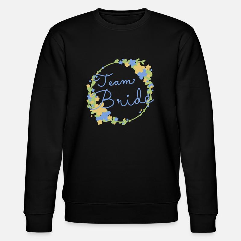 Équipe Bride / Équipe Braut - Sweat bio CHANGER Stanley/Stella Unisexe - noir