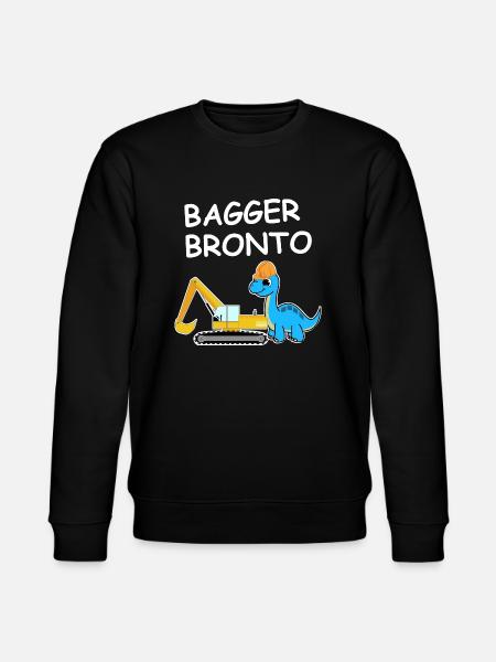 Excavator Bronto - Stanley/Stella CHANGER Unisex Organic Sweatshirt - black