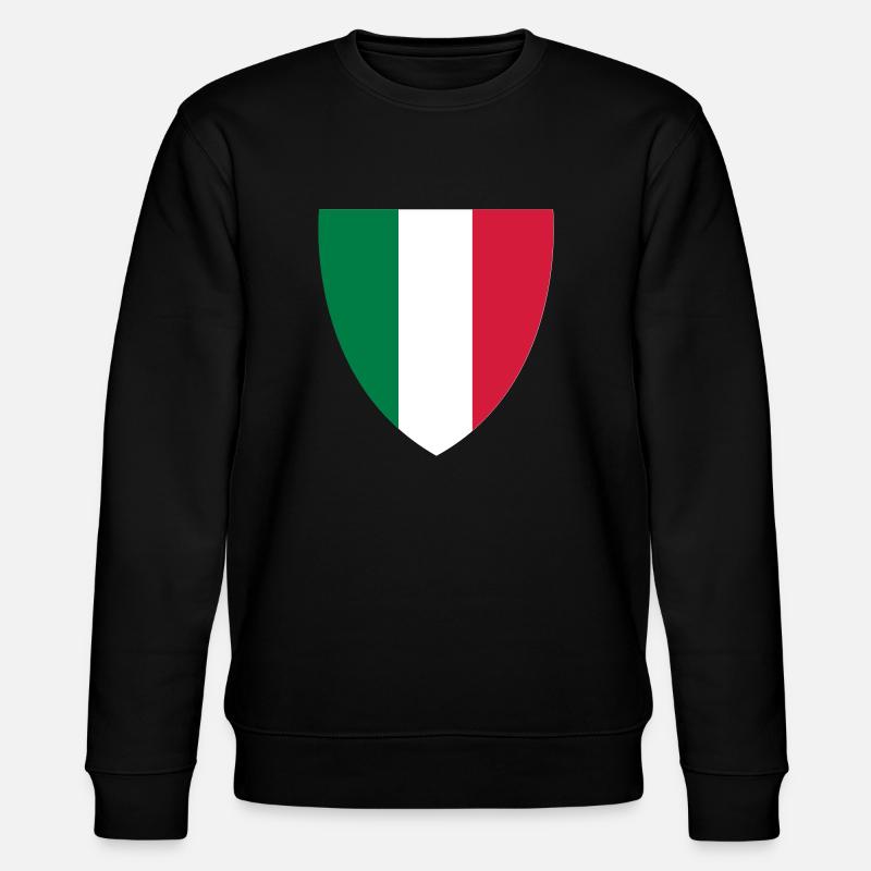 italia - Stanley/Stella Unisex Bio-Sweatshirt CHANGER  - Schwarz
