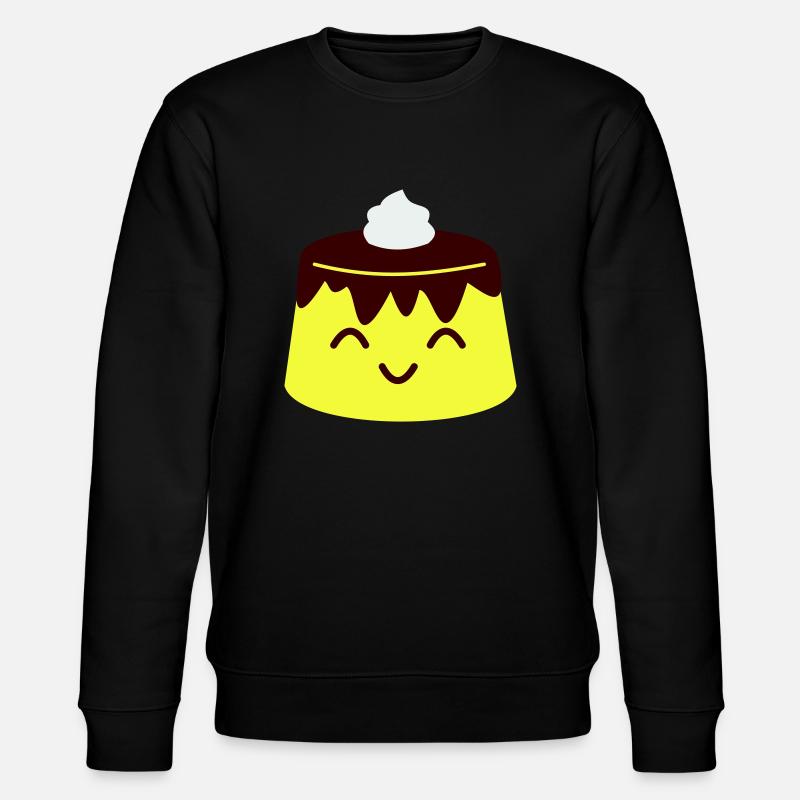 Sanshoku - Purin - Stanley/Stella Unisex Bio-Sweatshirt CHANGER  - Schwarz