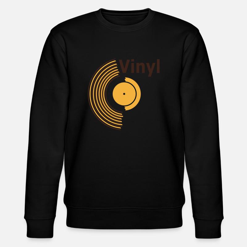 vinyl v1 (© alteerian) - Stanley/Stella Unisex Bio-Sweatshirt CHANGER  - Schwarz