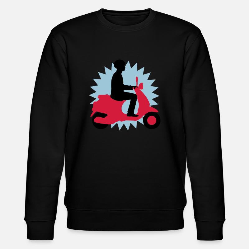 vespa_3c - Stanley/Stella Unisex Bio-Sweatshirt CHANGER  - Schwarz
