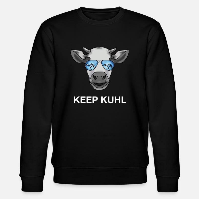 Keep Kuhl - Stanley/Stella Unisex Bio-Sweatshirt CHANGER  - Schwarz