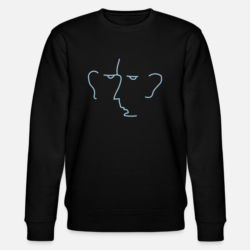 Sehenswürdigkeit - Stanley/Stella Unisex Bio-Sweatshirt CHANGER  - Schwarz