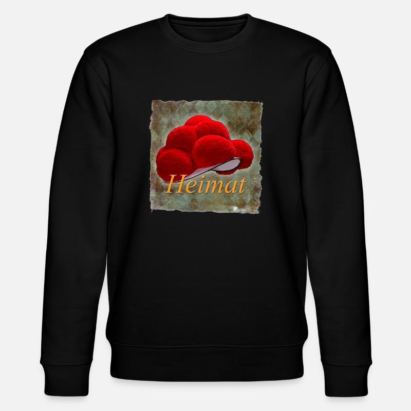 Bollenhut Heimat - Stanley/Stella Unisex Bio-Sweatshirt CHANGER  - Schwarz