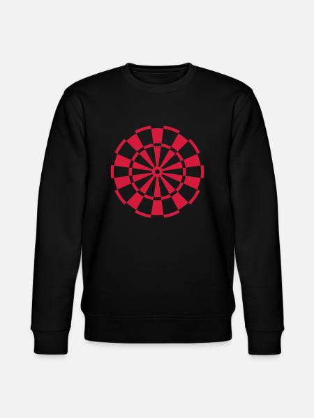 Dart Board Design - Stanley/Stella CHANGER Unisex Organic Sweatshirt - black