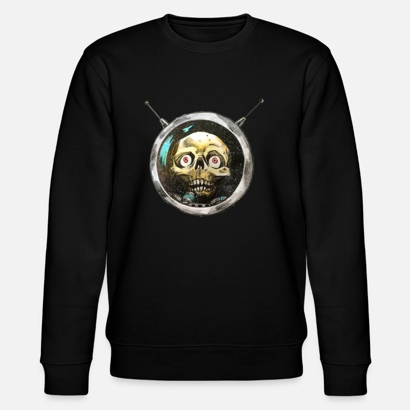 voidhead - Stanley/Stella Unisex Bio-Sweatshirt CHANGER  - Schwarz