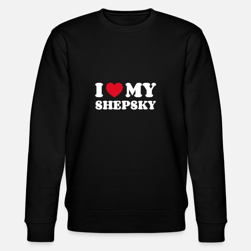 J'aime mon shepsky - Sweat bio CHANGER Stanley/Stella Unisexe - noir