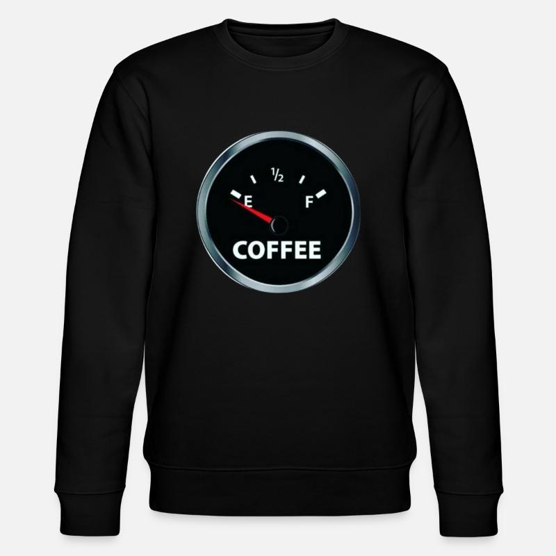 Kaffee-Brennstoff - Stanley/Stella Unisex Bio-Sweatshirt CHANGER  - Schwarz