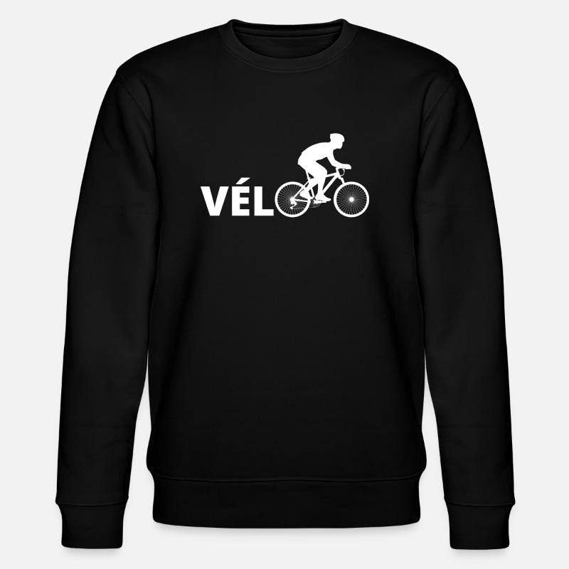vélo - Sweat bio CHANGER Stanley/Stella Unisexe - noir
