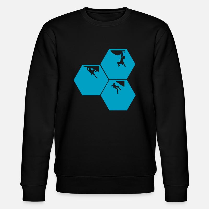 Escalade de bloc - Sweat bio CHANGER Stanley/Stella Unisexe - noir