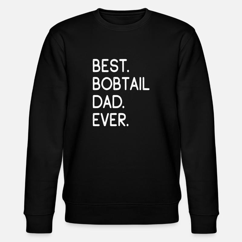 Bobtail Dad - Stanley/Stella Unisex Bio-Sweatshirt CHANGER  - Schwarz