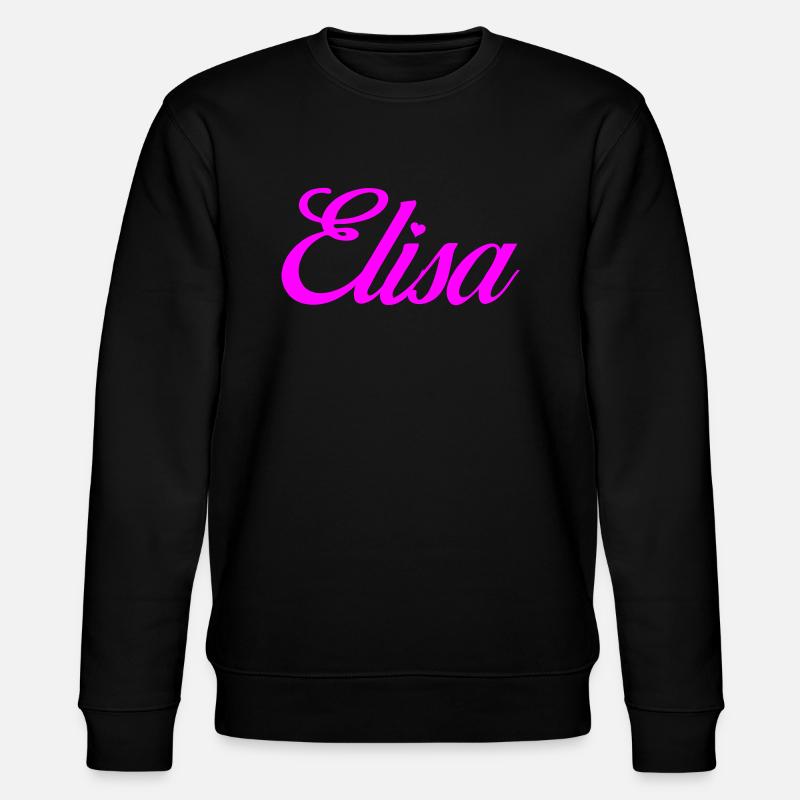 Elisa - Stanley/Stella Unisex Bio-Sweatshirt CHANGER  - Schwarz
