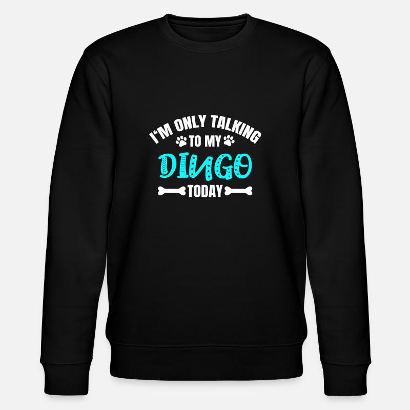 Dingo - Stanley/Stella CHANGER Unisex Organic Sweatshirt - black