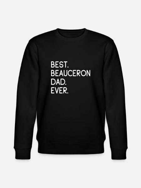 Beauceron Dad - Stanley/Stella CHANGER Unisex Organic Sweatshirt - black