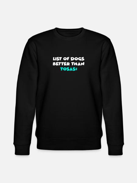 Tosas - Sweat bio CHANGER Stanley/Stella Unisexe - noir