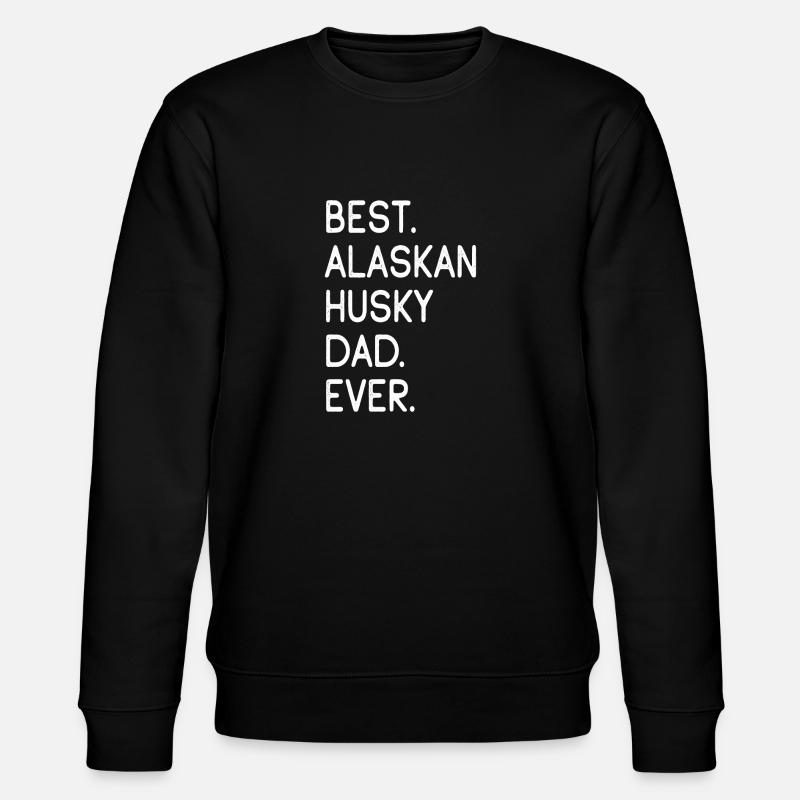 Alaskan Husky Papa - Sweat bio CHANGER Stanley/Stella Unisexe - noir
