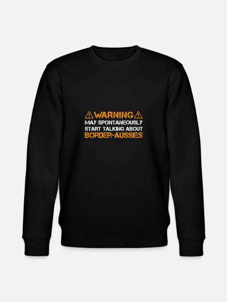 Border Aussie - Stanley/Stella CHANGER Unisex Organic Sweatshirt - black
