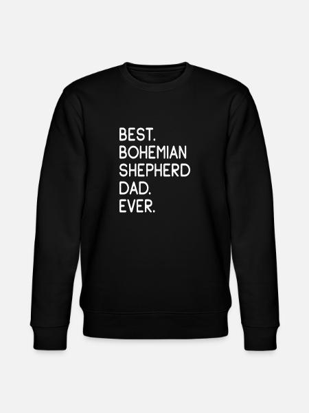 Bohemian Shepherd Dad - Stanley/Stella CHANGER Unisex Organic Sweatshirt - black
