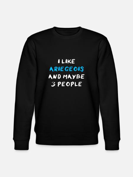 Ariegeois - Stanley/Stella CHANGER Unisex Organic Sweatshirt - black