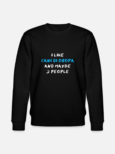 Cane di Oropa - Sweat bio CHANGER Stanley/Stella Unisexe - noir