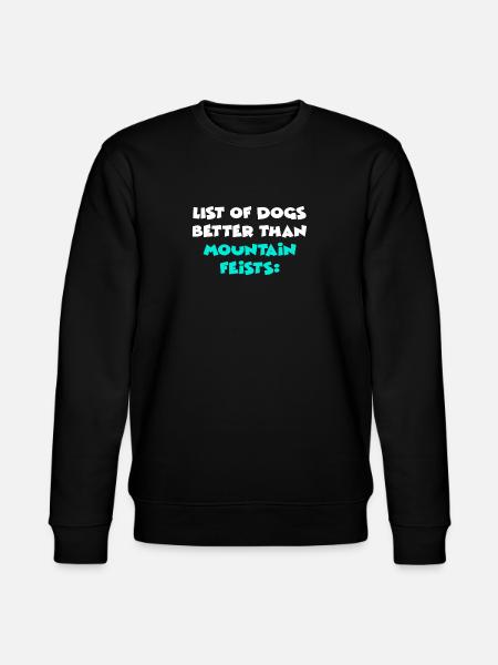 Mountain Feists - Stanley/Stella Unisex Bio-Sweatshirt CHANGER - Schwarz