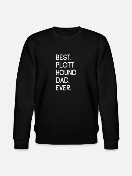 Plots Hound Dad - Stanley/Stella CHANGER Unisex Organic Sweatshirt - black