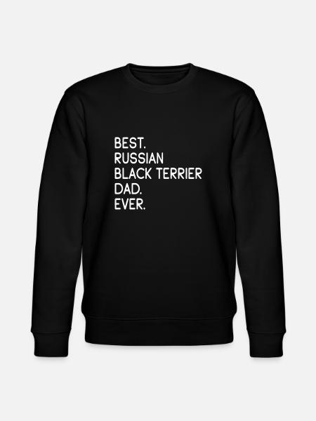 Russian Black Terrier Dad - Stanley/Stella CHANGER Unisex Organic Sweatshirt - black