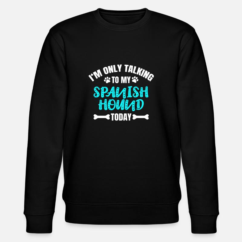 Spanish Hound - Stanley/Stella CHANGER Unisex Organic Sweatshirt - black