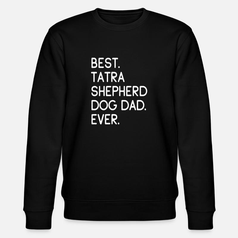 Shepherd Dog Dad - Stanley/Stella Unisex Bio-Sweatshirt CHANGER - Schwarz