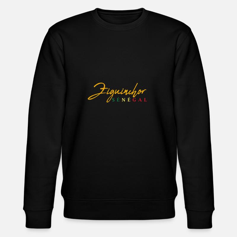 Ziguinchor Senegal - Stanley/Stella Unisex Bio-Sweatshirt CHANGER  - Schwarz