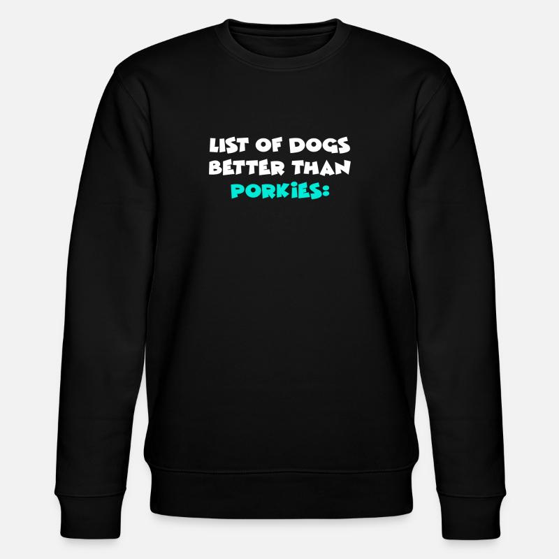 Porkies - Sweat bio CHANGER Stanley/Stella Unisexe - noir