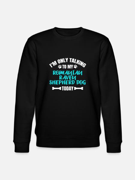 Romanian Raven Shepherd Dog - Stanley/Stella Unisex Bio-Sweatshirt CHANGER - Schwarz