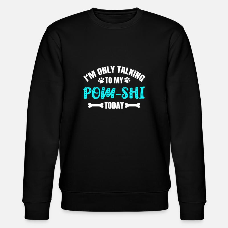 Pom-Shi - Stanley/Stella Unisex Bio-Sweatshirt CHANGER - Schwarz