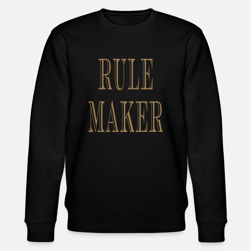Rule Maker Briseur de règles - Sweat bio CHANGER Stanley/Stella Unisexe - noir