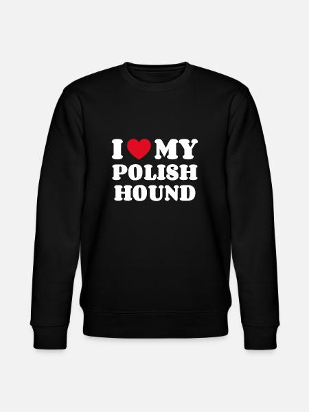 J’aime mon chien polonais - Sweat bio CHANGER Stanley/Stella Unisexe - noir