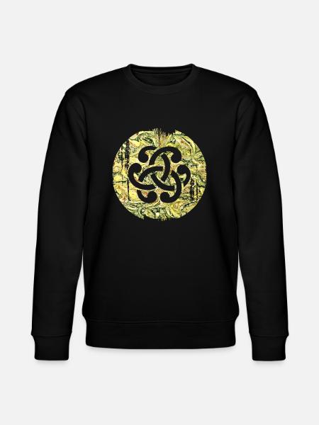 Celtic symbol 15 e 277 - Stanley/Stella CHANGER Unisex Organic Sweatshirt - black