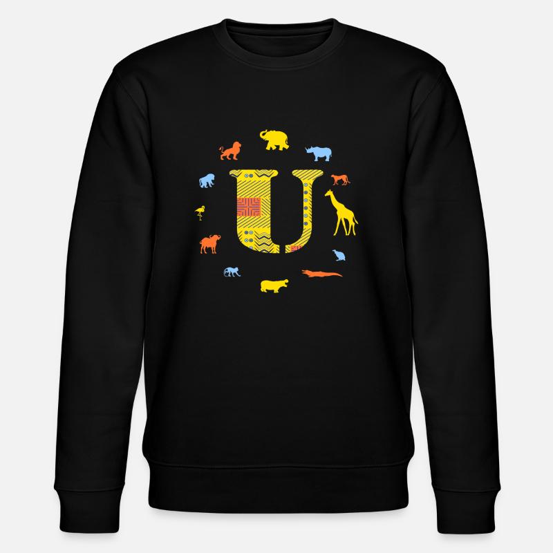 afrique u - Sweat bio CHANGER Stanley/Stella Unisexe - noir