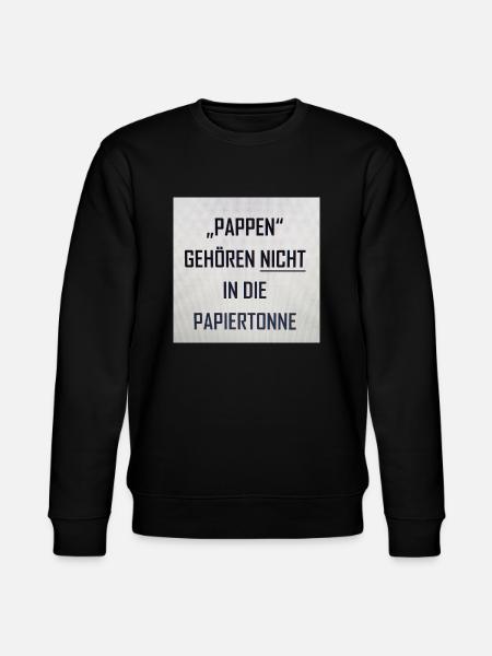 Pappen - Stanley/Stella Unisex Bio-Sweatshirt CHANGER - Schwarz