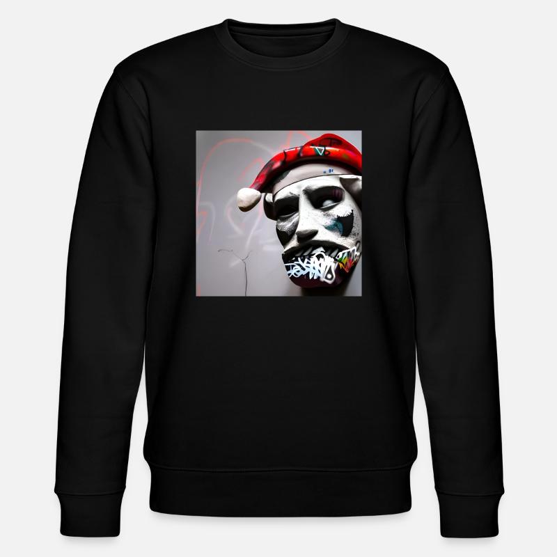 Moderne Kunst - Stanley/Stella Unisex Bio-Sweatshirt CHANGER  - Schwarz