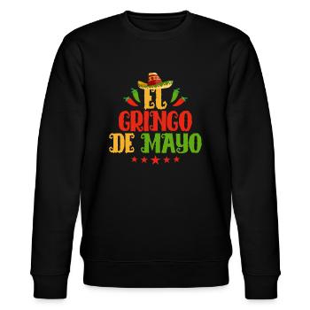 El Gringo De Mayo Sombrero Cinco De Mayo - Sweat bio CHANGER Stanley/Stella Unisexe - noir - Devant - Nik (191cm) & Marisol (170cm)