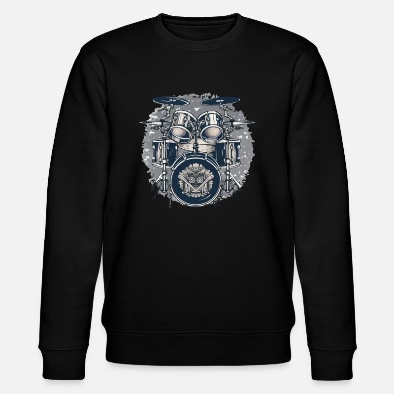 La batterie - Sweat bio CHANGER Stanley/Stella Unisexe - noir