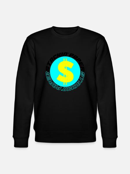 stackin paper 003 - Stanley/Stella Unisex Bio-Sweatshirt CHANGER - Schwarz