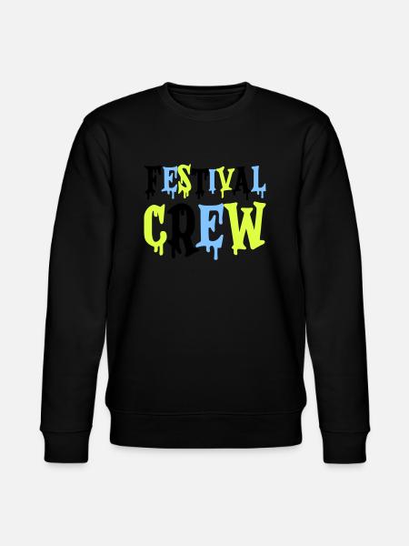 Festival Crew - Stanley/Stella CHANGER Unisex Organic Sweatshirt - black