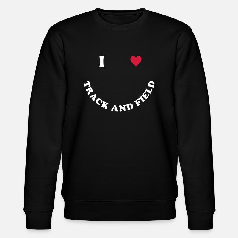 Track and Field - Stanley/Stella CHANGER Unisex Organic Sweatshirt - black