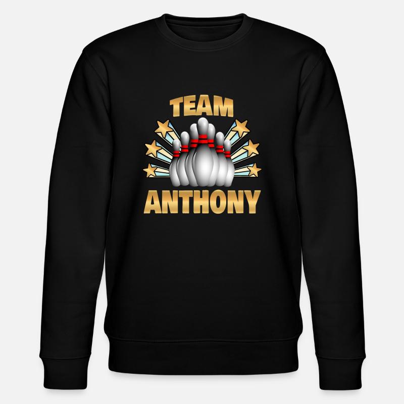 Anthony - Stanley/Stella Unisex Bio-Sweatshirt CHANGER  - Schwarz