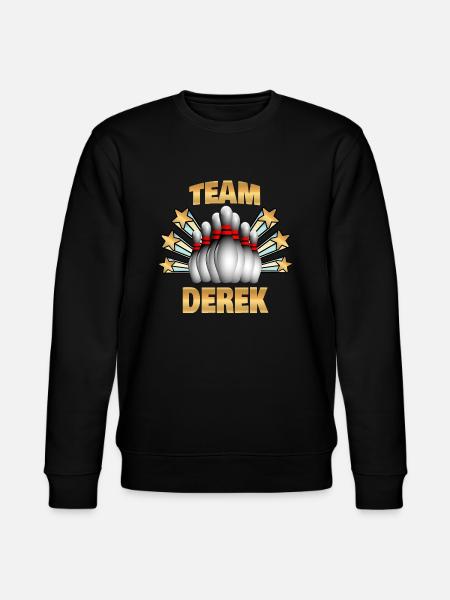 Bowling Derek - Stanley/Stella CHANGER Unisex Organic Sweatshirt - black