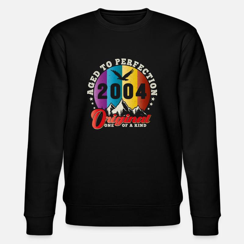 Perfection 2004 -20th Anniversary,Original - Stanley/Stella CHANGER Unisex Organic Sweatshirt - black