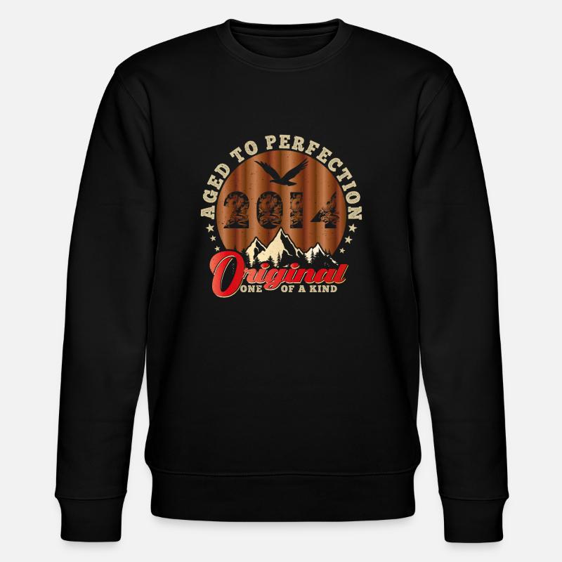 Ikonisches Jubiläum 2014 - Stanley/Stella Unisex Bio-Sweatshirt CHANGER - Schwarz